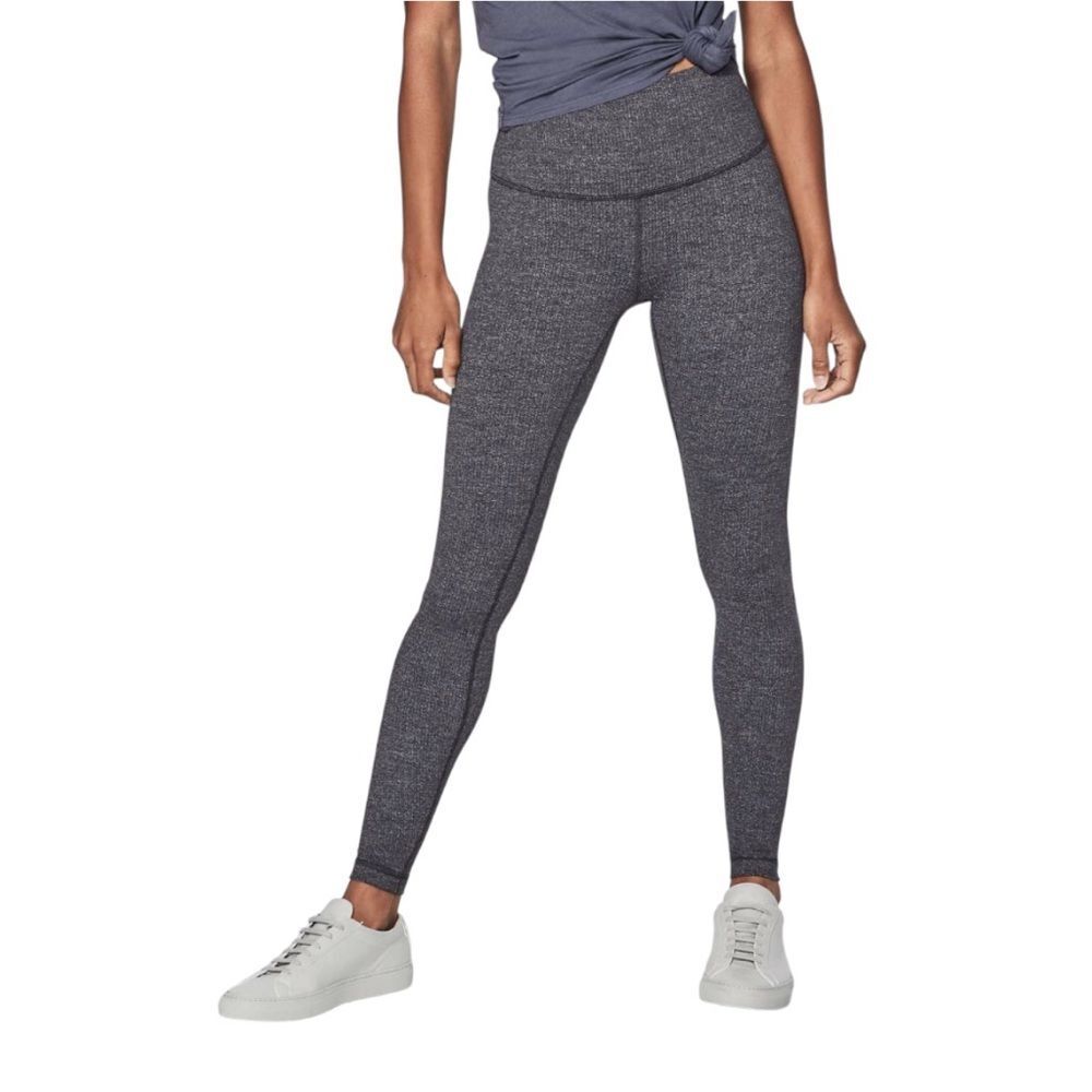 Lululemon Wunder Under Hi-Rise Tight *28” in Black Heathered Black | Size 4